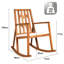 Arissa Pine Solid Wood Outdoor Chair