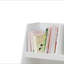 Bibliothèque pour enfants et organisateur de jouets, bibliothèque ouverte en bois à 5 casiers, rangement pour bébé à 2 niveaux avec pieds