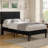 Cadena 2 Pack Black Twin Upholstered Platform Bed Frame with Tufted Adjustable Headboard,Noise-Free Twin Size Bed with 8 Inch Under-Bed Storage-1524532752
