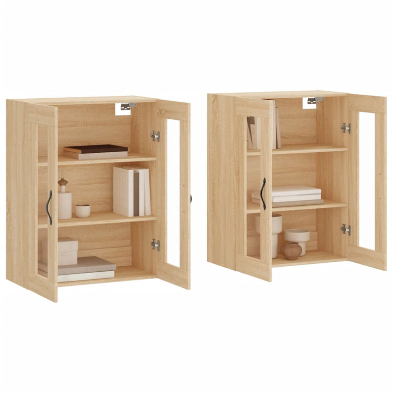 2 - Door Standard Accent Cabinet, Sonoma Oak