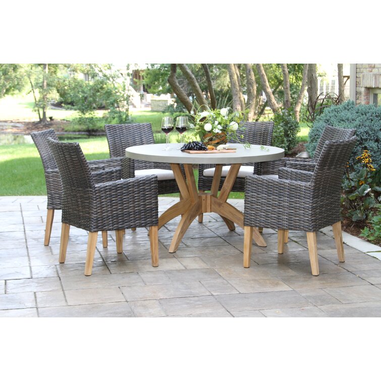 Akiva Outdoor Dining Armchair & Reviews | Birch Lane