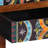 vidaXL Sideboard Multicolor with black and vibrant patterns