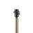 Vesta Textured Ceramic Table Lamp with Fluted Fabric Shade