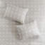 Ensemble de housse de couette en coton brodé Elegant King