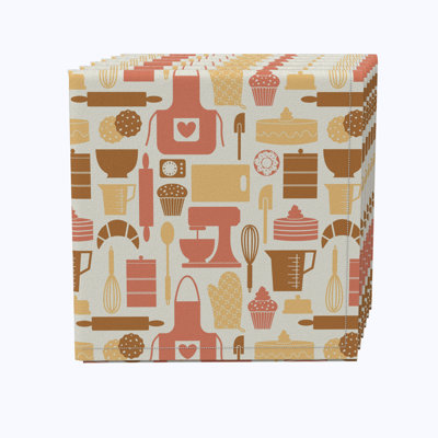 Cotton No Pattern Square Napkin