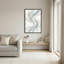 Toile abstraite sarcelle et or-1874123026