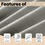 Microfiber Striped Duvet Cover Set with Pillowcases Included-169491078-169491135