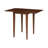 Small Dining Table With Dual 9" Drop Leaf, Dimensions 36"W X 22"D X 29"H, Espresso
