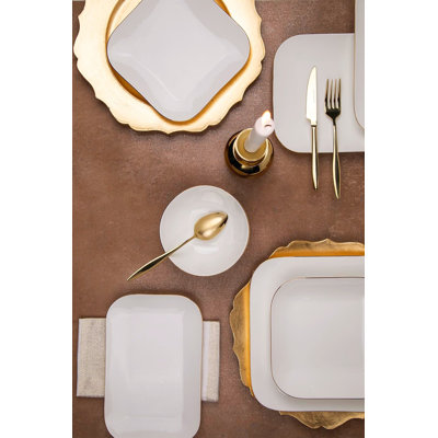 Ayran Dinnerware Set 51 Piece - Service for 12
