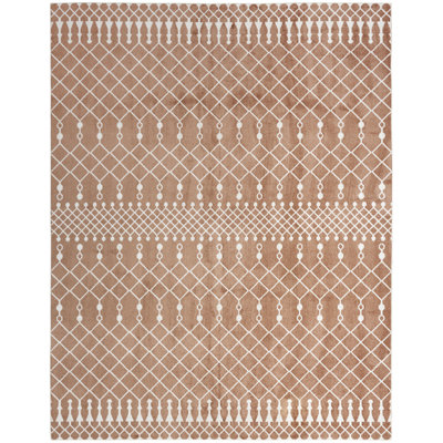 Dakota Fields Burrillville Machine Washable Copper Bohemian Indoor Rug