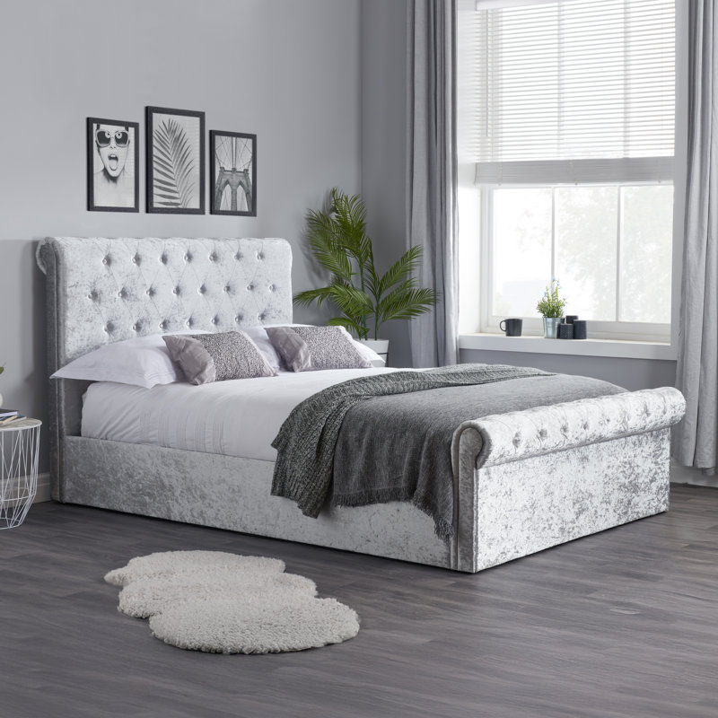 Bergeson Upholstered Ottoman Bed, Small Double (4')