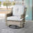 High Quality Pe Rattan Outdoor Sofa With Coffee Table And Rocking Chair 8-Piece Set-2025570627