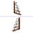 Venecia Step Bookcase-1233314173