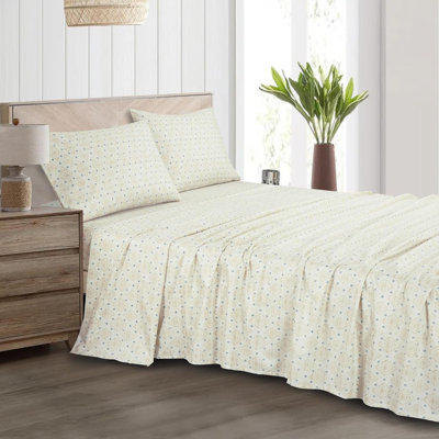 Lodge Geometric Printed Microfiber Sheet Set