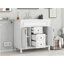 Meuble-lavabo moderne 36 po avec lavabo supérieur-269846823