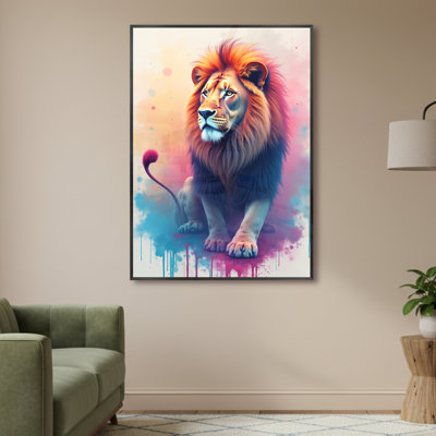 Single Picture Frame LED Illuminated Wall Art Wall Art on Glass / Aluminium