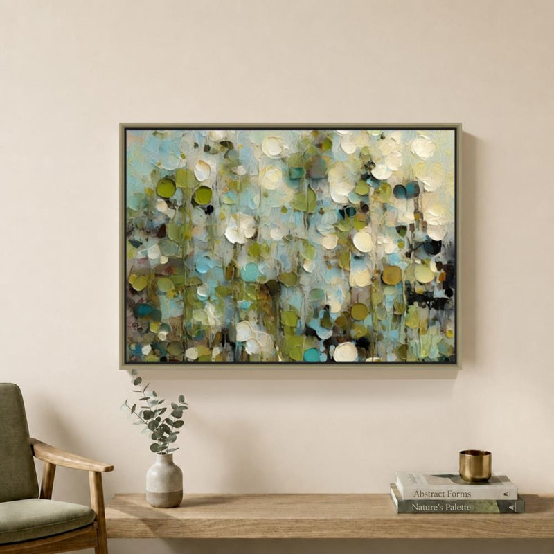«Psalm 44: 1 When God Seems Silent» par Mark Lawrence - impression sur toile, H 18 po x l 24 po, Cadre flottant biseauté