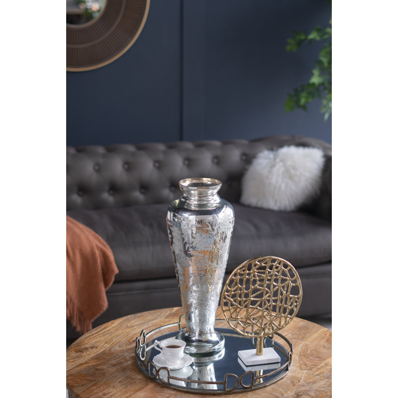 Vase de table en verre