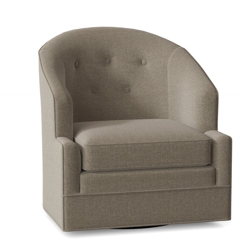 Fauteuil pivotant l 29 po Bryson, 3152 Lin Polyester