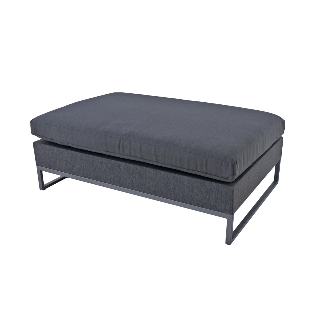 Lamayia 140Cm breiter Outdoor-Ottoman mit Polstern