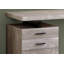 Bureau d'ordinateur moderne de 48 pouces avec installation réversible et tiroirs de rangement pour l'efficacité du bureau à domicile.-958034025