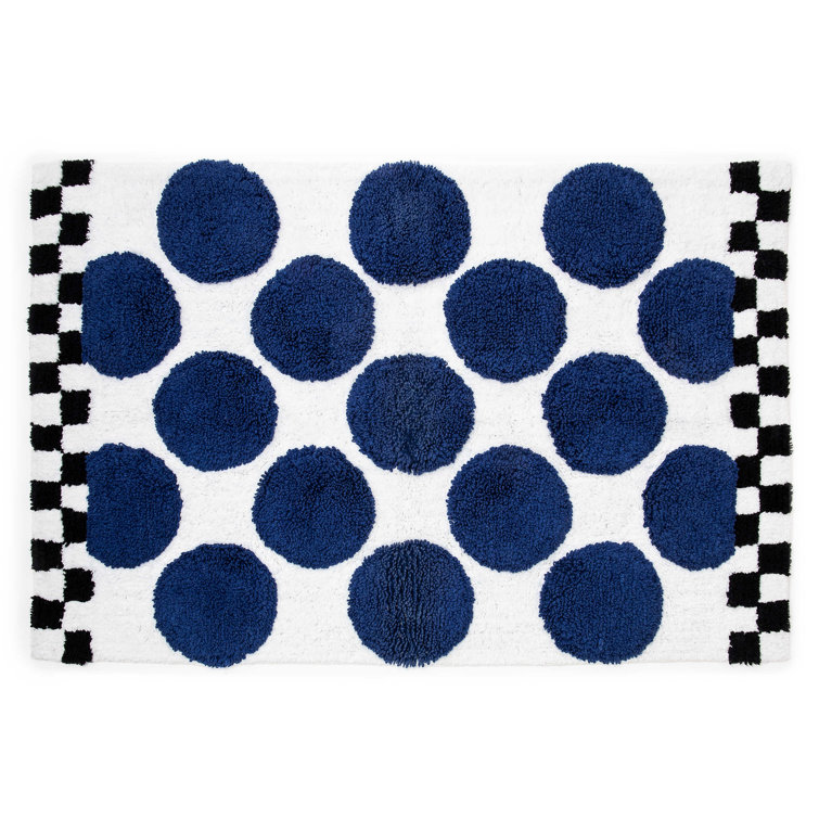 MacKenzie-Childs Black and White Dot Dish Towels - Set of 3