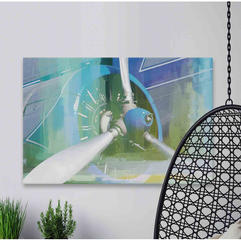 « lames »-impression d’art graphique sur toile tendue, H 40 po x l 60 po x P 1,5 po