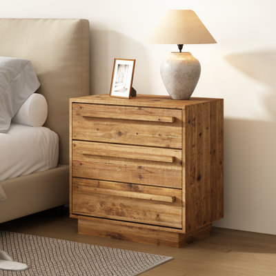 Hanifah 23.6"W Reclaimed Wood Nightstand