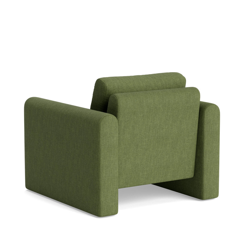 Knox Accent Chair, Performance Weave - Basil