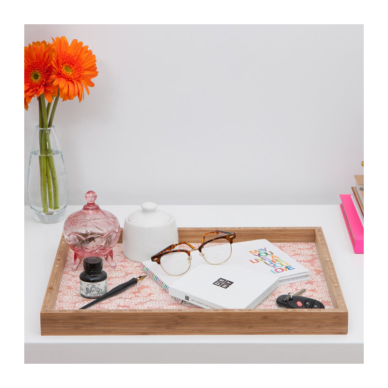 Joy Laforme Bamboo Tray, 1.75'' H x 18'' W x 14'' D