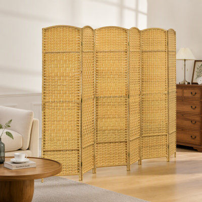 Sharod Panel Solid Wood Folding Room Divider