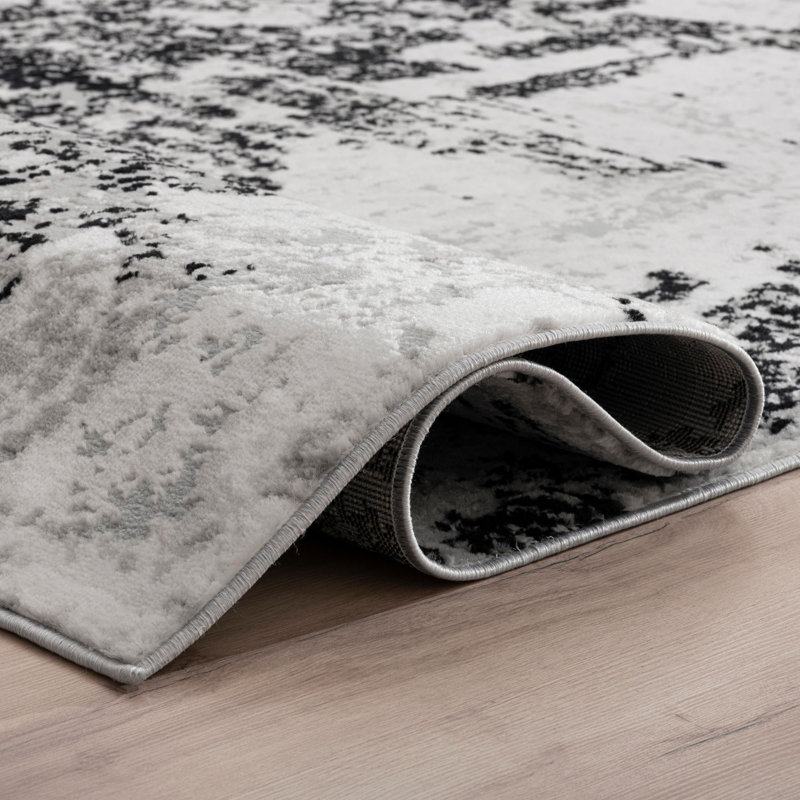 Eleftera Abstract Indoor Rug, Rectangle 3'11" x 5'10"