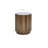 Gaertner 21" H Glass Drum End Table