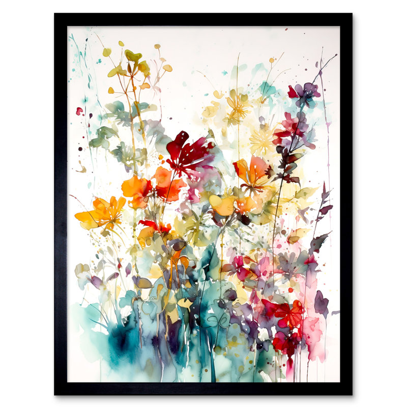 Aunaleigh Wild Flowers - Single Picture Frame Print