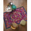 Tapis floral multicolore à motif floral multicolore