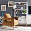 Fauteuil en velours l 33,5 po Isabel-147924724