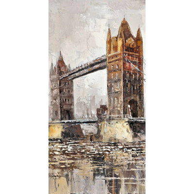 London tower bridge - 15.75"x31.50" Desk mat
