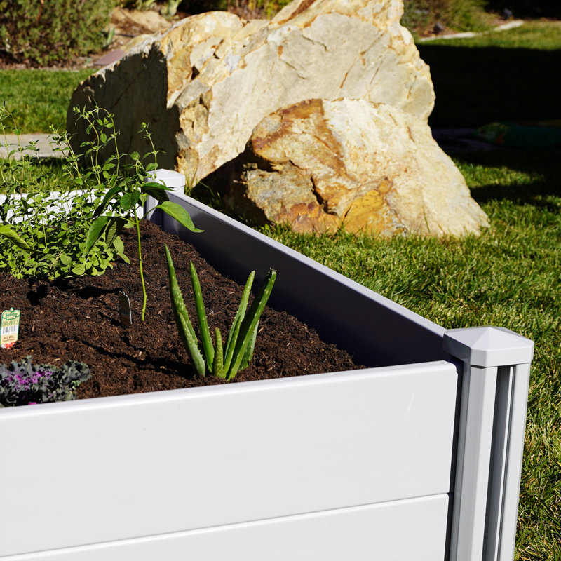 Cooke Raised Garden Bed, Gray