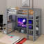 Lit mezzanine simple avec bureau et support à vêtements suspendu-1695741097-1695741014
