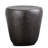 Garvy 22"W Metal Industrial Round Drum Side Table with Textured Finish-132938640