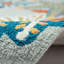 Tapis bleu touffeté à la main Hemsworth-1994143492