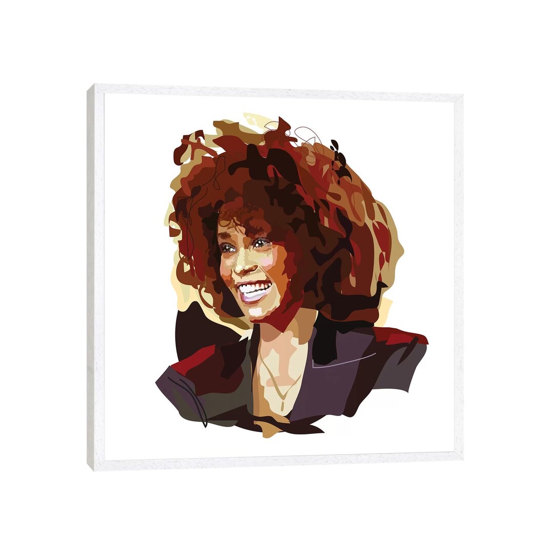 Leinwandbild Whitney Houston von Anna Mckay