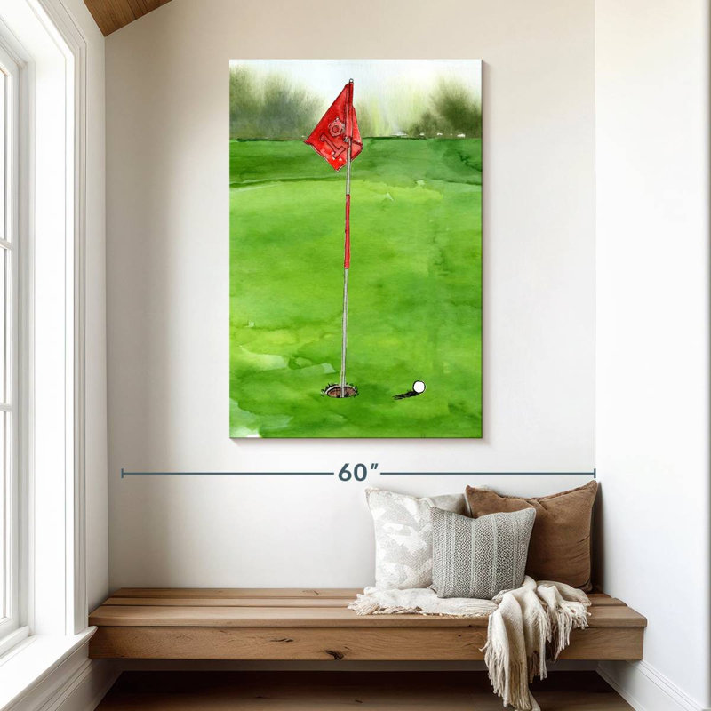 Sireci Tee Off Time I, 48" H x 32" W