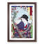 Woman by a Plum Tree by Tsukioka Yoshitoshi - Framed Print-55641804-55641805