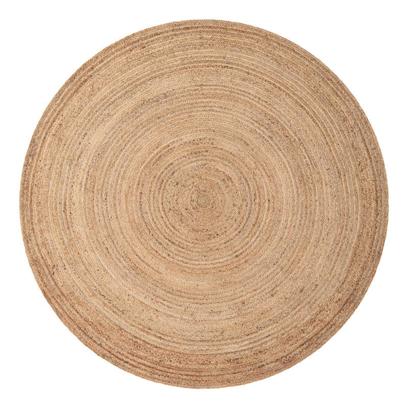 Meador Hand Braided Chindi Rugs, Round 7'1"