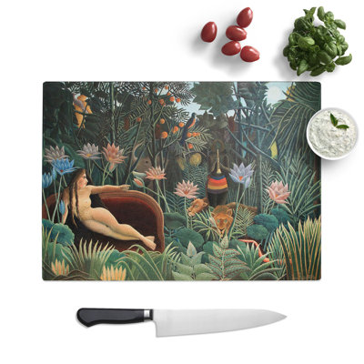The Dream by Henri Rousseau Chopping Board