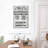 Proper Bathroom Rules Canvas Print-766405862