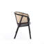 Fauteuil Versailles en bois et noir