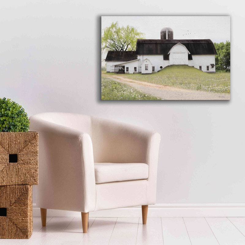 «Big Country Barn» par Lori Deiter, estampe numérique sur toile, H 26 po x l 40 po x P 1,5 po
