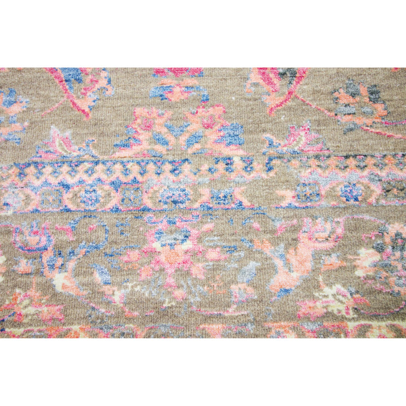 Floral Area Rug, Rectangle 6' x 9'